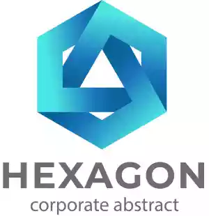 Logo de l'entreprise Hexagon corporate abstract